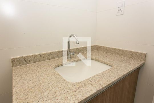 Banheiro da Suíte de apartamento para alugar com 2 quartos, 65m² em Vila Zilda, São Paulo