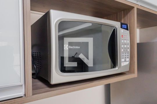 Cozinha de apartamento à venda com 1 quarto, 33m² em Jardim Paulista, São Paulo