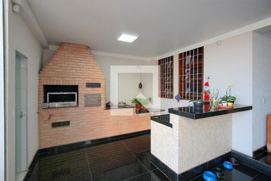 Área Gourmet de casa à venda com 7 quartos, 500m² em Silveira, Belo Horizonte