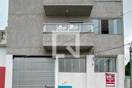 Fachada com plaquinha de apartamento à venda com 2 quartos, 42m² em Vila Nova Mazzei, São Paulo