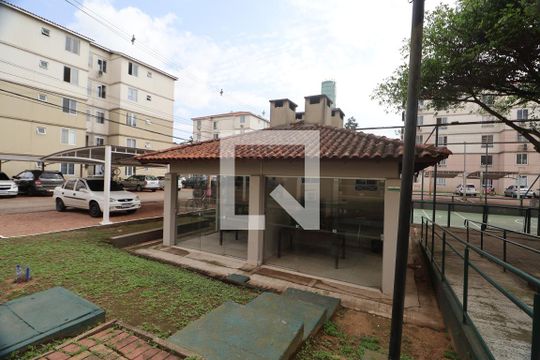Área comum - Churrasqueira de apartamento à venda com 2 quartos, 42m² em Fátima, Canoas