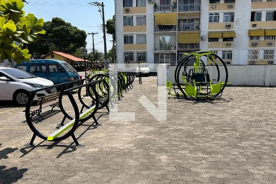 Área comum - Academia de apartamento para alugar com 2 quartos, 60m² em Marechal Hermes, Rio de Janeiro