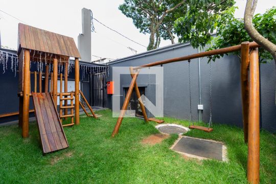 Área Comum - Playground de kitnet/studio à venda com 1 quarto, 30m² em Vila Ré, São Paulo