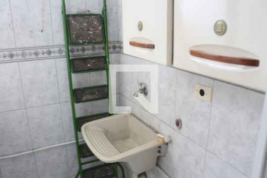 Área de Serviço de apartamento à venda com 3 quartos, 110m² em Santa Maria, São Caetano do Sul