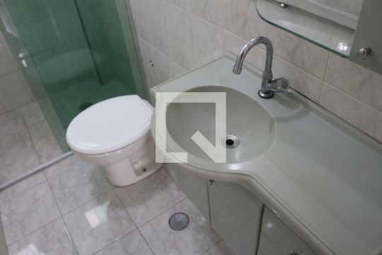 Banheiro da Suíte 1 de apartamento à venda com 3 quartos, 110m² em Santa Maria, São Caetano do Sul