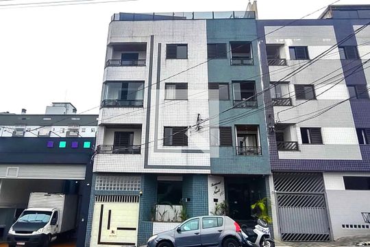 Fachada de apartamento à venda com 3 quartos, 110m² em Santa Maria, São Caetano do Sul