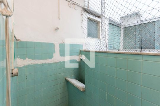 Área de Serviço de apartamento para alugar com 1 quarto, 60m² em Tijuca, Rio de Janeiro