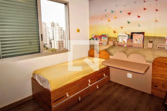quarto 3 de apartamento à venda com 3 quartos, 115m² em Vale do Sereno, Nova Lima
