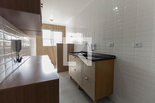 Cozinha de apartamento à venda com 2 quartos, 50m² em Vila Jacuí, São Paulo