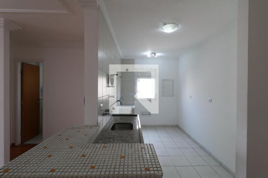 Cozinha de apartamento à venda com 1 quarto, 56m² em Jardim, Santo André