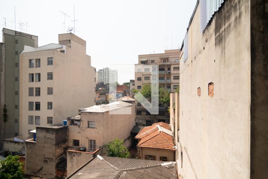 Vista varanda do Studio  de kitnet/studio à venda com 1 quarto, 20m² em Bela Vista, São Paulo