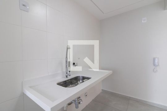 Cozinha de apartamento à venda com 1 quarto, 43m² em Vila Rosalia, Guarulhos
