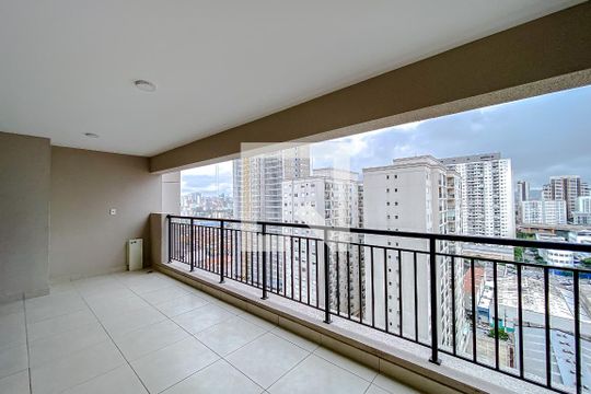 Varanda da Sala de apartamento à venda com 2 quartos, 105m² em Brás, São Paulo