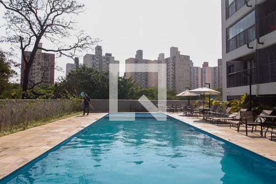 Área comum - Piscina de apartamento para alugar com 2 quartos, 36m² em Umarizal, São Paulo
