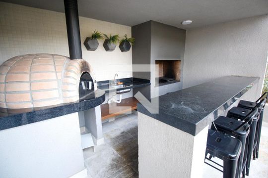 Área comum - Churrasqueira de apartamento para alugar com 2 quartos, 36m² em Umarizal, São Paulo