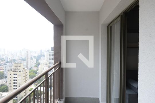 Varanda de kitnet/studio à venda com 1 quarto, 24m² em Paraíso, São Paulo