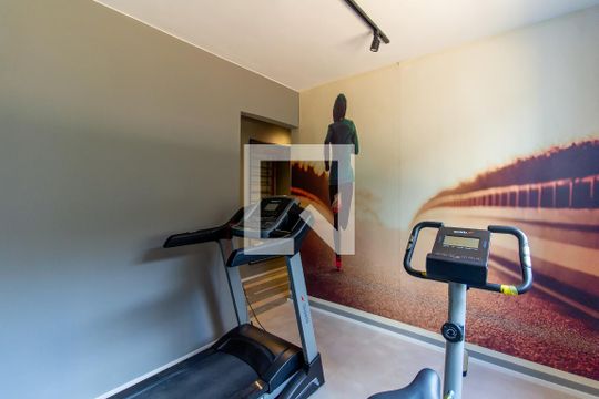 Área comum - Academia de apartamento para alugar com 2 quartos, 41m² em Barra Funda, São Paulo