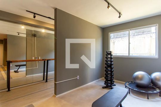 Área comum - Academia de apartamento para alugar com 2 quartos, 41m² em Barra Funda, São Paulo