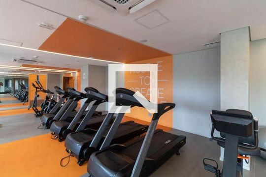 Área comum - Academia de kitnet/studio para alugar com 1 quarto, 37m² em Cidade Mãe do Céu, São Paulo