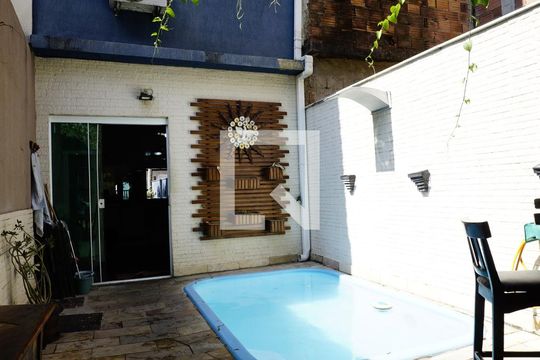Piscina - Area Gourmet - Churrasqueira de casa de condomínio à venda com 3 quartos, 240m² em Freguesia (jacarepaguá), Rio de Janeiro