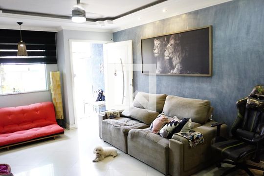 Sala de casa de condomínio à venda com 3 quartos, 240m² em Freguesia (jacarepaguá), Rio de Janeiro