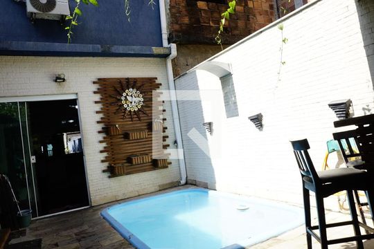 Piscina - Area Gourmet - Churrasqueira de casa de condomínio à venda com 3 quartos, 240m² em Freguesia (jacarepaguá), Rio de Janeiro
