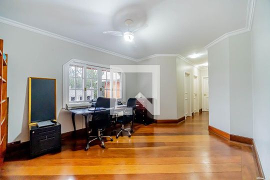 Escritório de casa de condomínio à venda com 4 quartos, 667m² em Residencial Zero (Tambore), Santana de Parnaíba