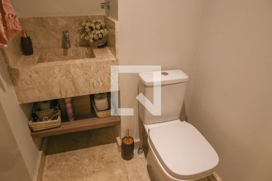 Lavabo de apartamento à venda com 3 quartos, 174m² em Vila Leopoldina, São Paulo