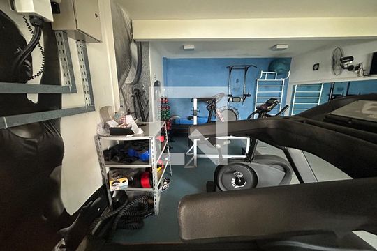 Área comum - Academia de apartamento para alugar com 2 quartos, 55m² em Cascadura, Rio de Janeiro