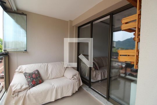 Varanda de apartamento à venda com 3 quartos, 76m² em Jacarepaguá, Rio de Janeiro