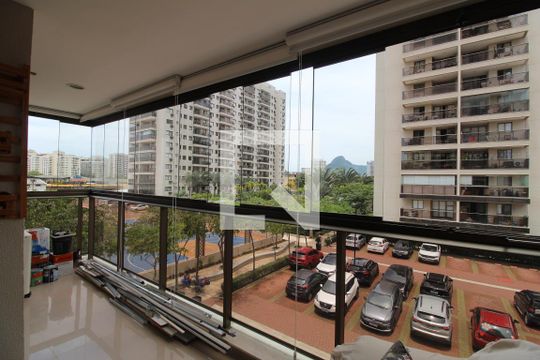 Varanda de apartamento à venda com 3 quartos, 76m² em Jacarepaguá, Rio de Janeiro