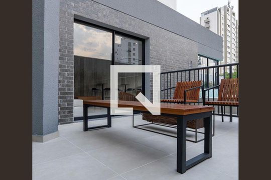 Área comum de apartamento à venda com 1 quarto, 28m² em Perdizes, São Paulo
