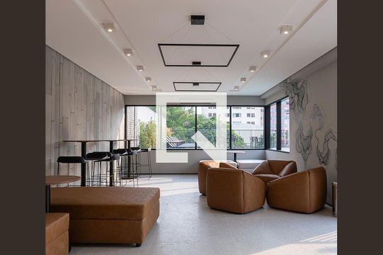 Área comum de apartamento à venda com 1 quarto, 28m² em Perdizes, São Paulo