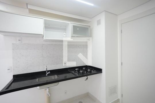 Cozinha de apartamento para alugar com 1 quarto, 25m² em Mooca, São Paulo