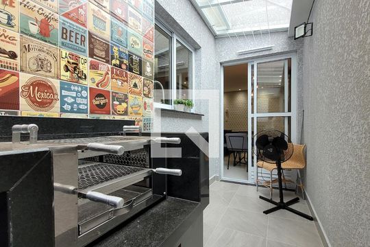 Area de serviço de apartamento à venda com 2 quartos, 64m² em Campestre, Santo André