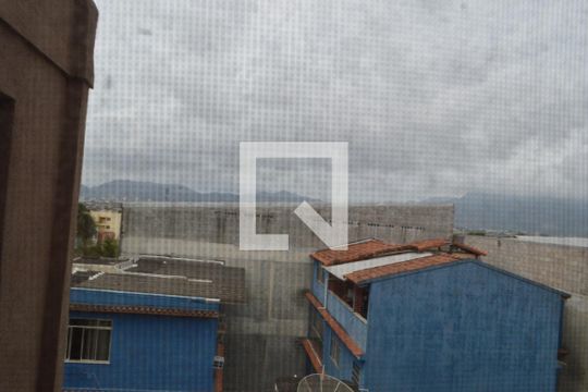 Vista da Área de Serviço  de apartamento à venda com 2 quartos, 69m² em Curicica, Rio de Janeiro