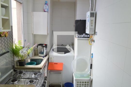 Área de Serviço  de apartamento à venda com 2 quartos, 69m² em Curicica, Rio de Janeiro