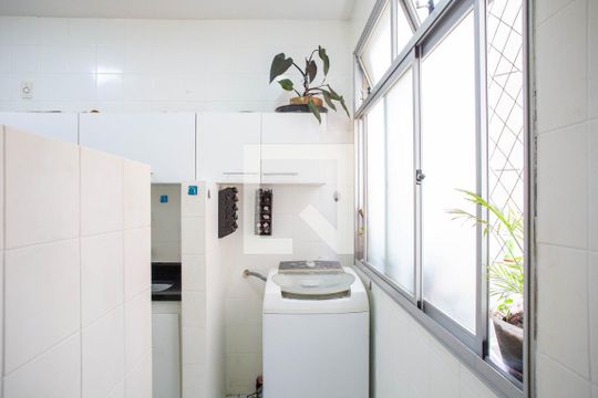 Área de Serviço de apartamento à venda com 2 quartos, 80m² em Funcionários, Belo Horizonte