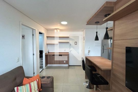 Sala de apartamento para alugar com 1 quarto, 31m² em Água Branca, São Paulo