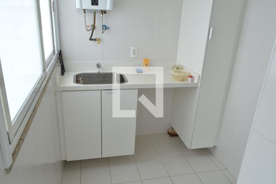 Área de Serviço de apartamento à venda com 4 quartos, 150m² em Barra Olímpica, Rio de Janeiro