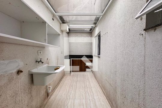 Lavanderia de apartamento à venda com 2 quartos, 58m² em Vila Aquilino, Santo André