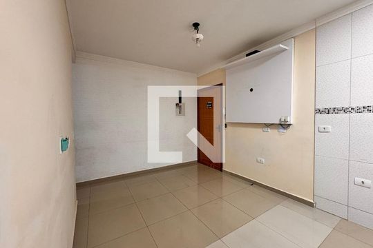 Sala de apartamento à venda com 2 quartos, 58m² em Vila Aquilino, Santo André