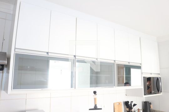 Cozinha de apartamento à venda com 3 quartos, 108m² em Santo Antônio , São Caetano do Sul