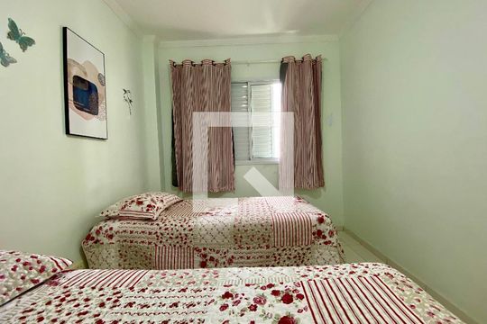 Suíte 2 de apartamento para alugar com 2 quartos, 100m² em Aviação, Praia Grande