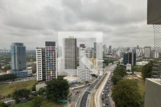Vista da Suíte de apartamento à venda com 2 quartos, 84m² em Vila Sônia, São Paulo