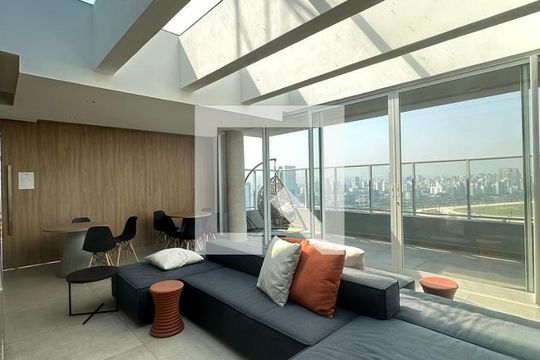 Lounge de apartamento à venda com 2 quartos, 84m² em Vila Sônia, São Paulo