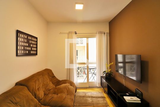 Sala  de apartamento para alugar com 2 quartos, 56m² em Planalto, São Bernardo do Campo