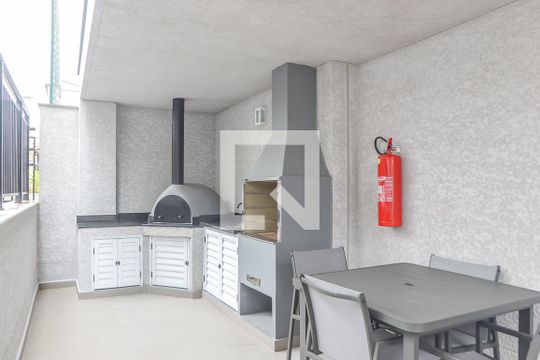 Área comum - Churrasqueira de apartamento à venda com 2 quartos, 48m² em Vila Joao Basso, São Bernardo do Campo