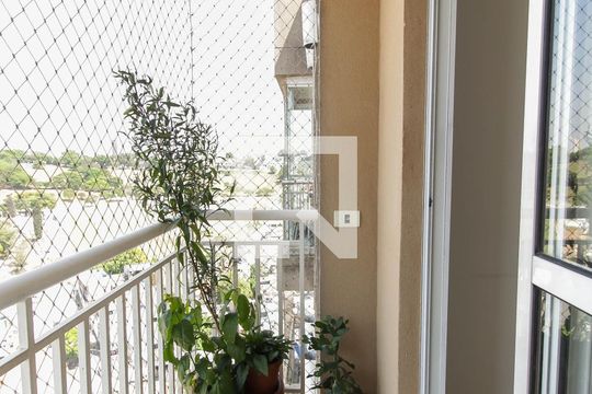 Varanda da Sala de apartamento à venda com 2 quartos, 49m² em Itaquera, São Paulo