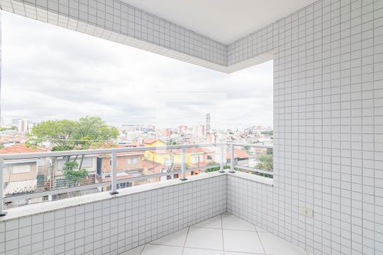 Varanda de apartamento à venda com 2 quartos, 62m² em Jardim, Santo André
